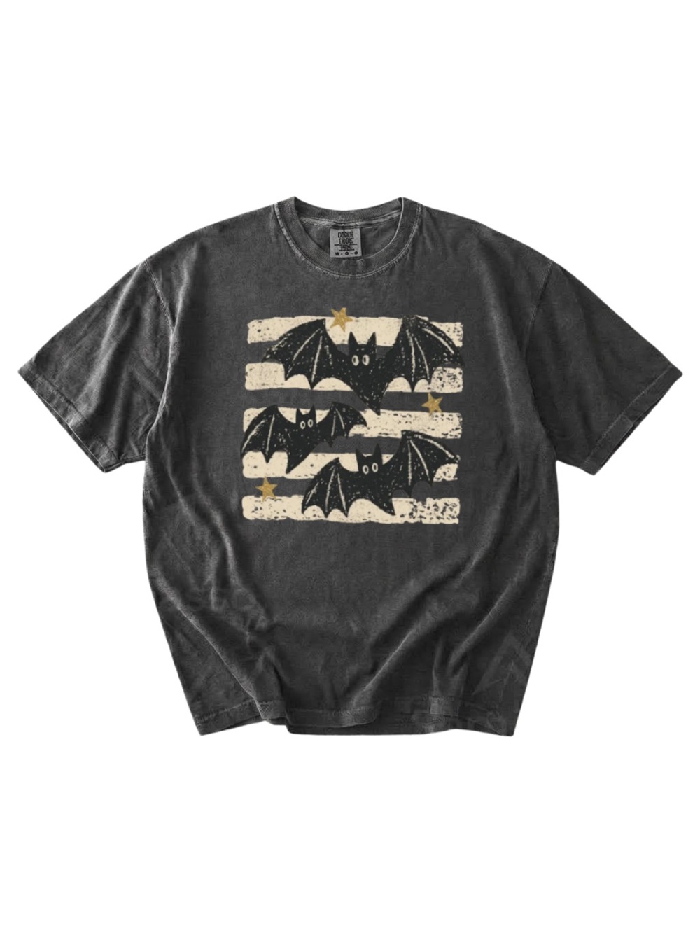 Comfort colors Graphic Bat Tee - Black